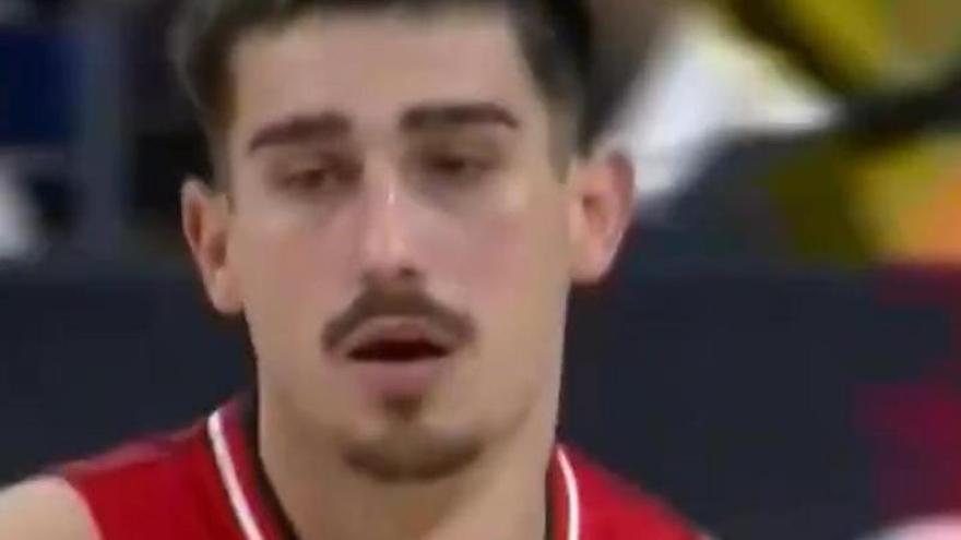 Guillem Ferrando y sus 5 triples al Real Madrid