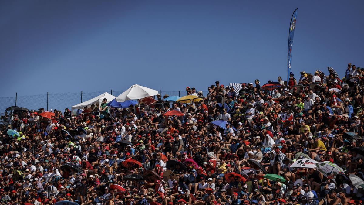 Gran ambiente en Motorland Aragón el sábado de carreras