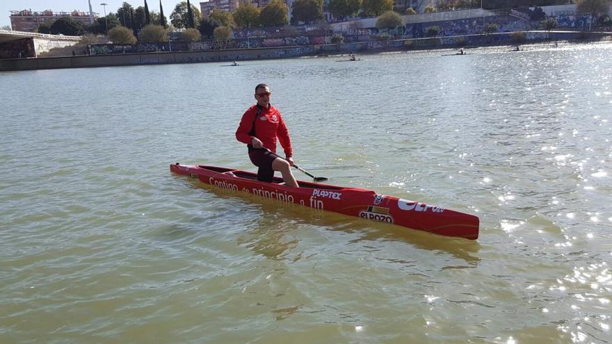 Nikolay Dimakov: «El río Segura a su paso por Murcia es un sitio estupendo para navegar en piragua»