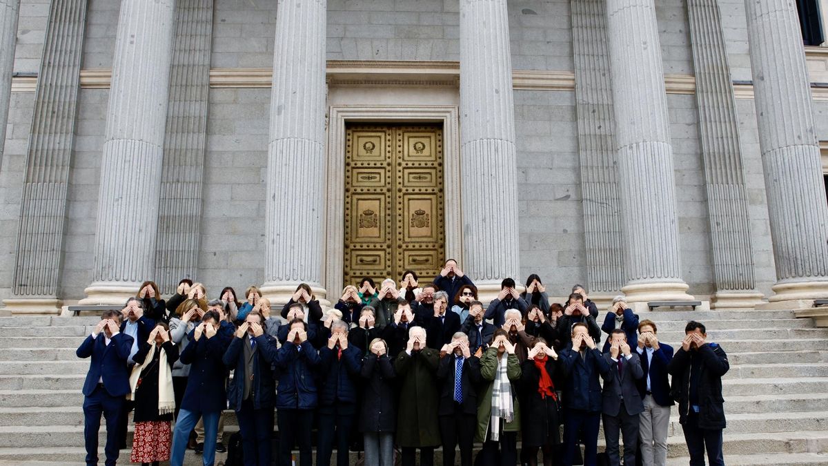 Acto reinvindicativo de las asociaciones en el Congreso