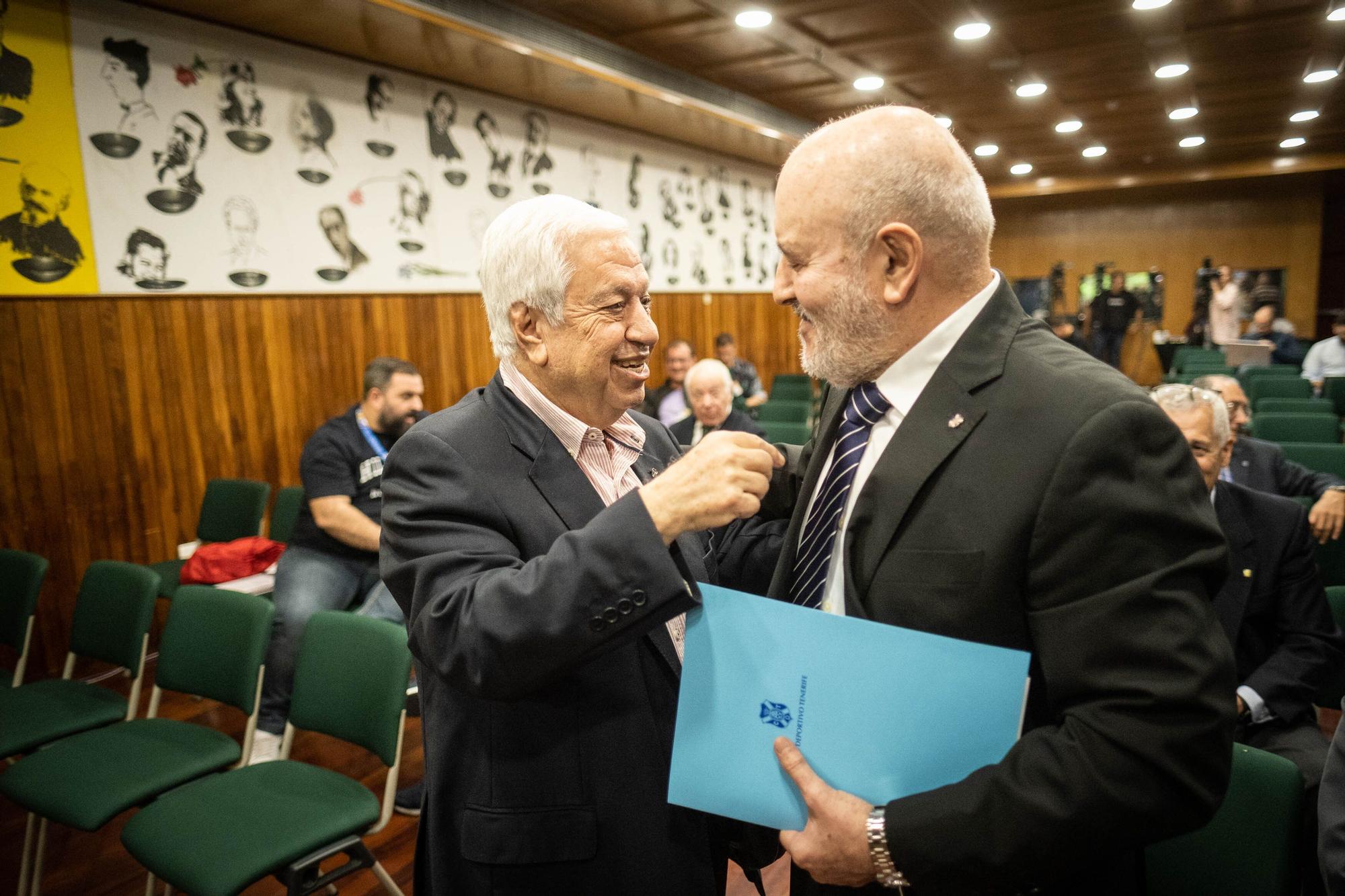 Paulino Rivero, nuevo presidente del CD Tenerife