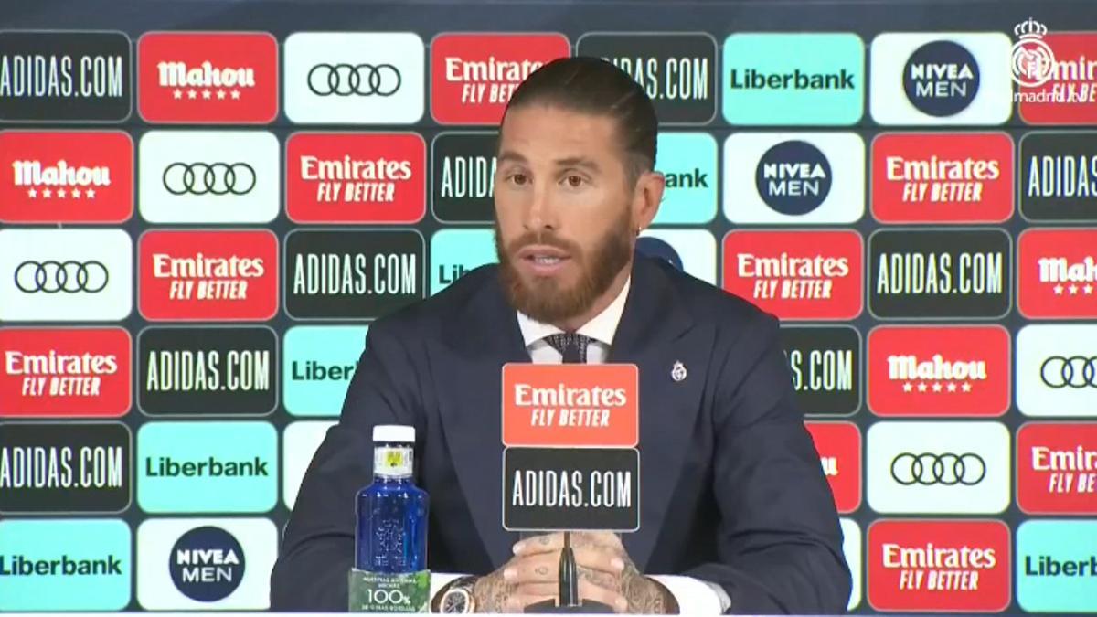 Sergio Ramos se despide del Real Madrid