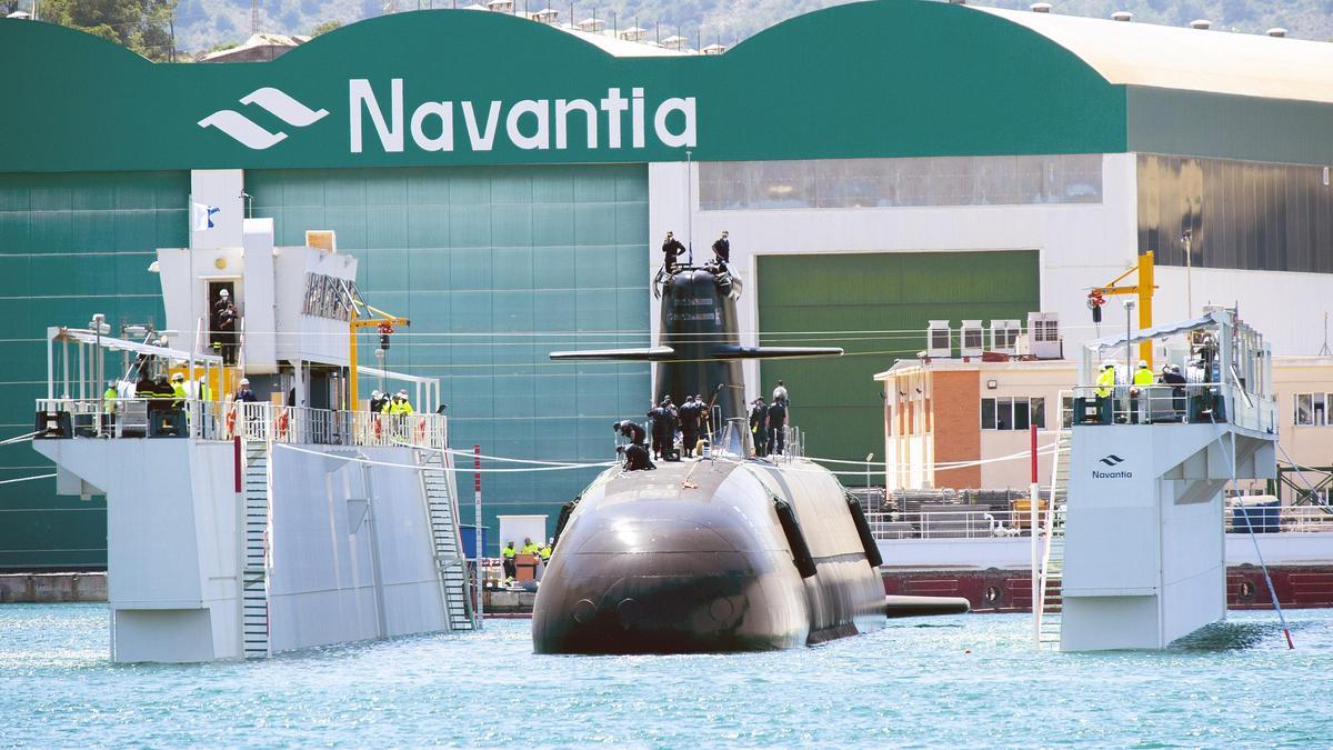 Navantia se encuentra inmersa en la construcción de los S-80.