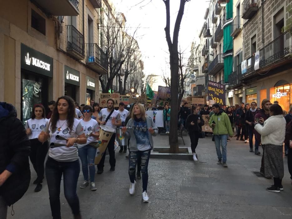 Manifestació en contra del canvi climàtic