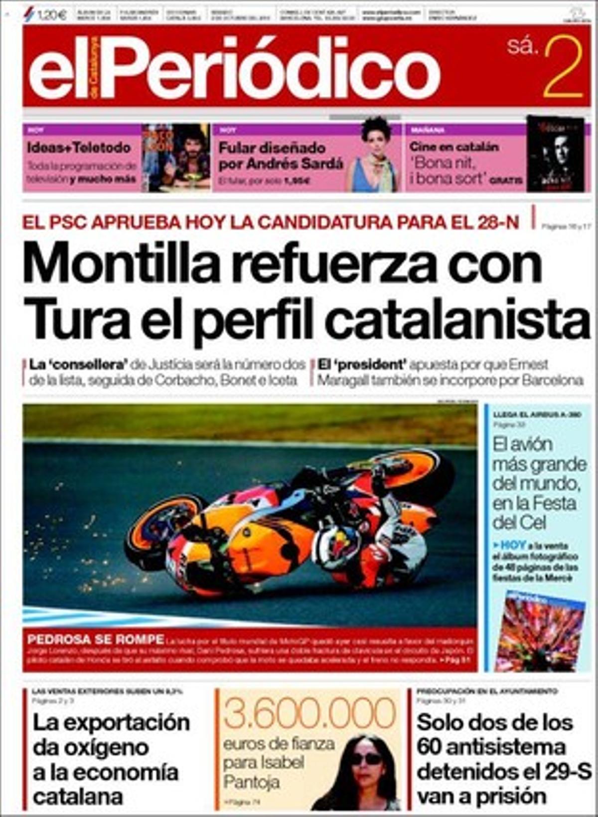 ’EL PERIÓDICO’, 02/10/2010.