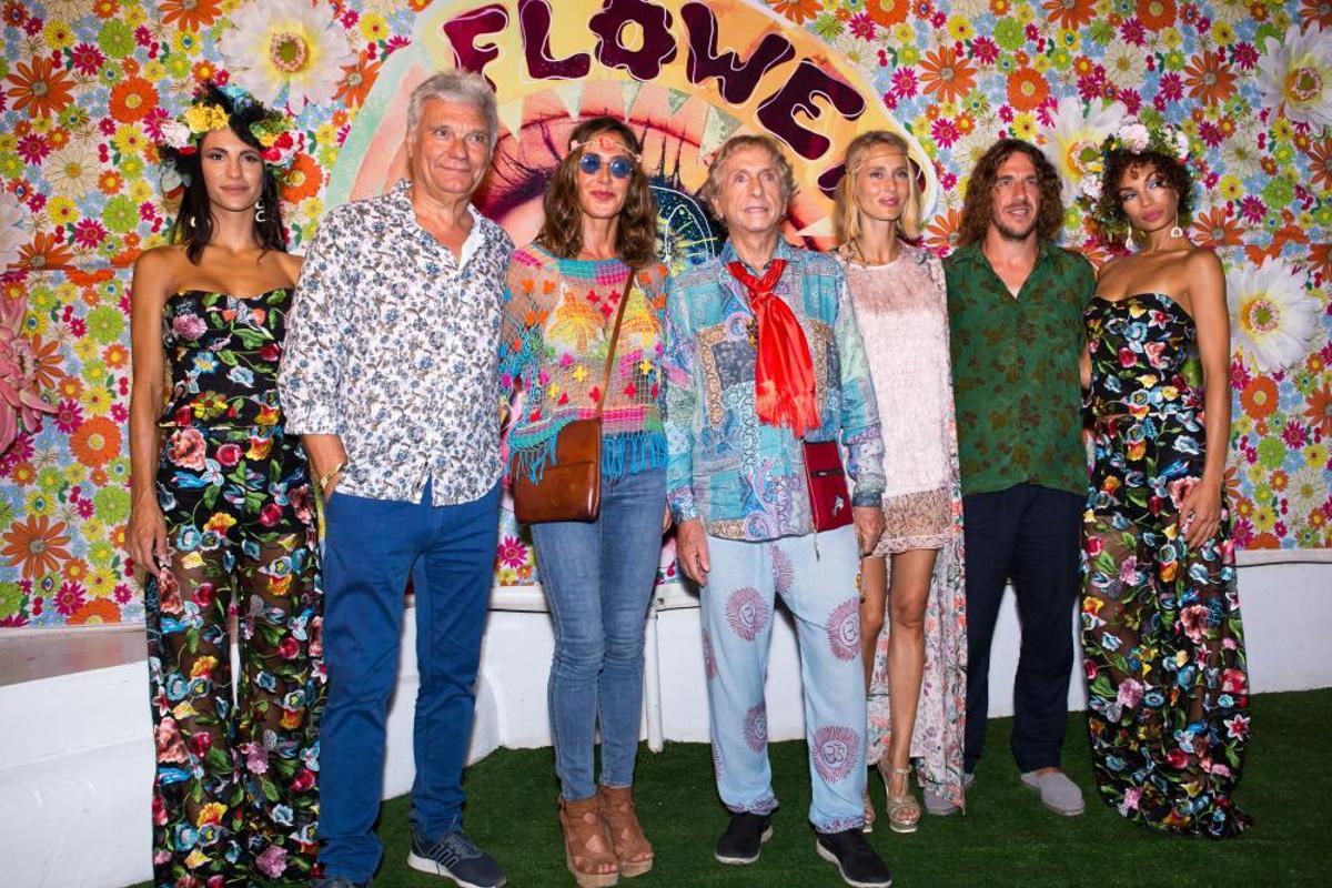 Los famosos se divierten en la fiesta Flower Power