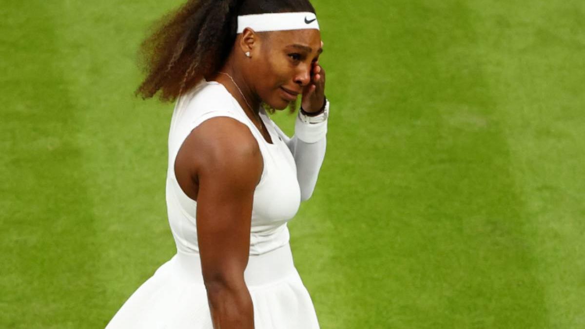 Las lágrimas de Serena Williams al saber que se retira de las Olimpiadas