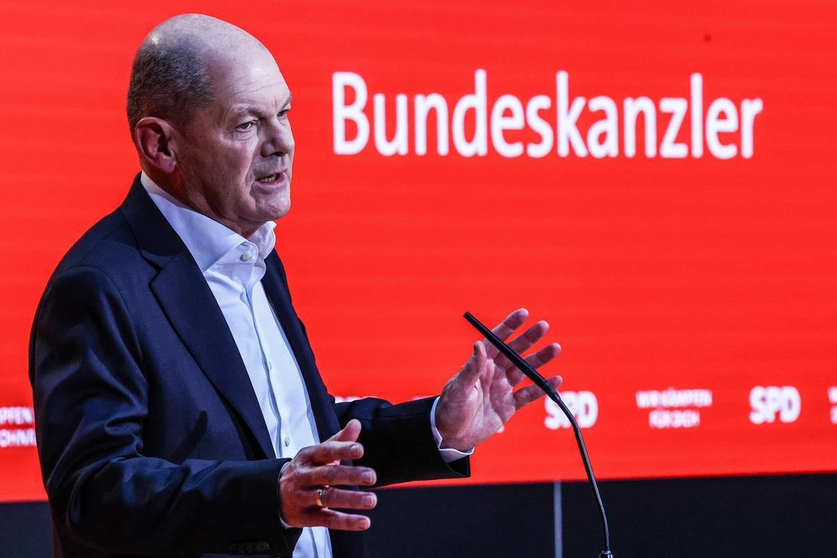 El canciller alemán, Olaf Scholz.