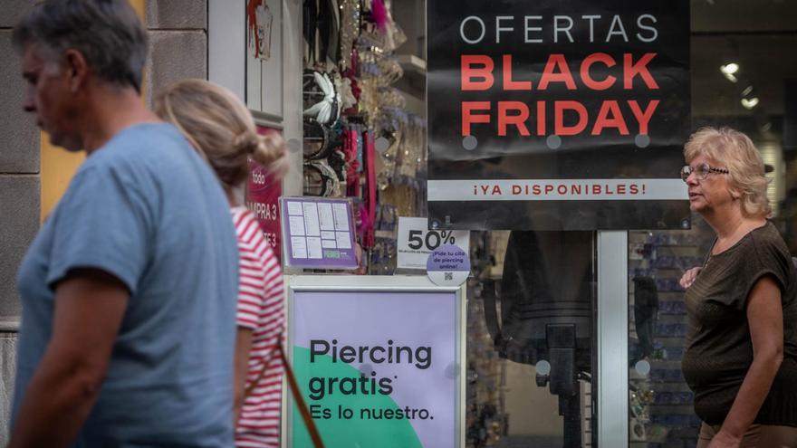 El ‘Black Friday’, la guinda del pastel en un año redondo para el comercio canario