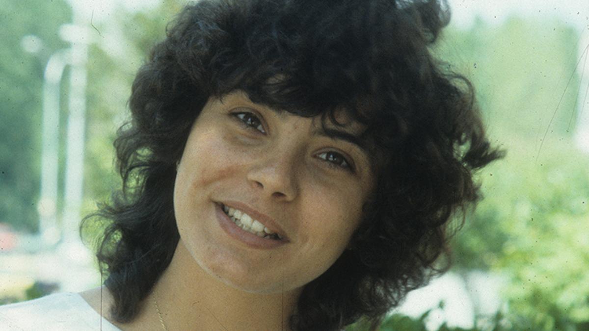 La presentadora Sonia Martínez.