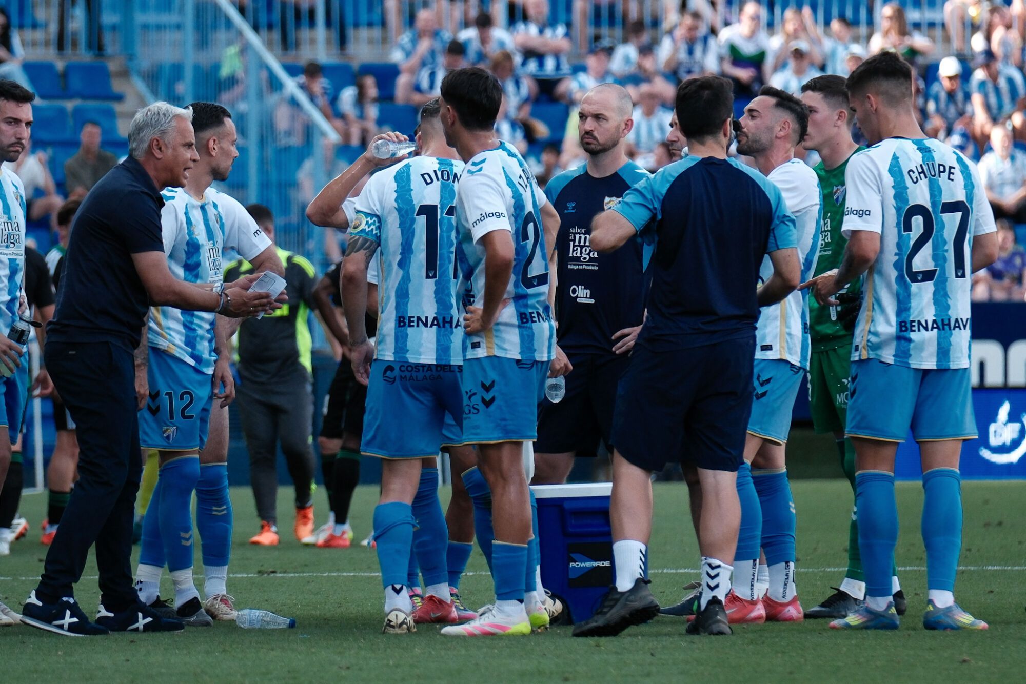 Málaga CF - Burgos CF. Jornada 42, Liga Hypermotion