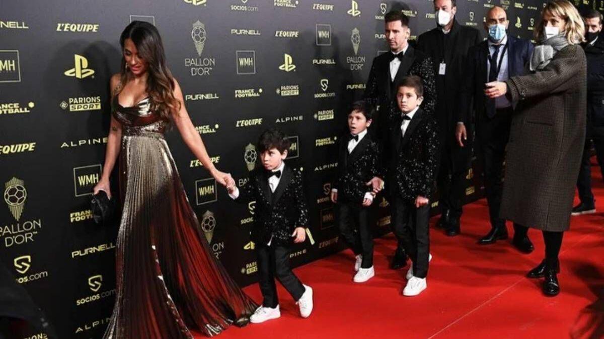 Antonela Roccuzzo publica el 'detrás de las cámaras' del Balón de Oro 2021