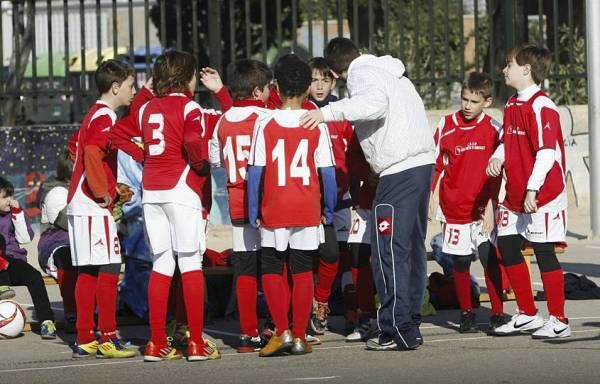 FÚTBOL SALA: La Almozara CP-Josefa Amar y Borbo (serie primera benjamín) / La Almozara-Recarte y Ornat (primera alevín)  / Santo Domingo-Hermanos (serie segundo alevín)