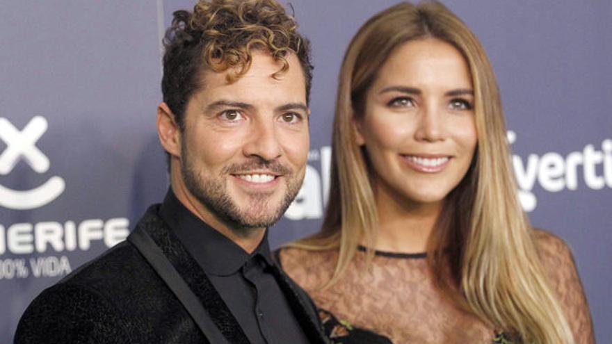 Davis Bisbal y Rosanna Zanetti.