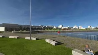 El futuro paseo de Naval Gijón: dos rutas peatonales y casi 20.000 metros de zonas verdes