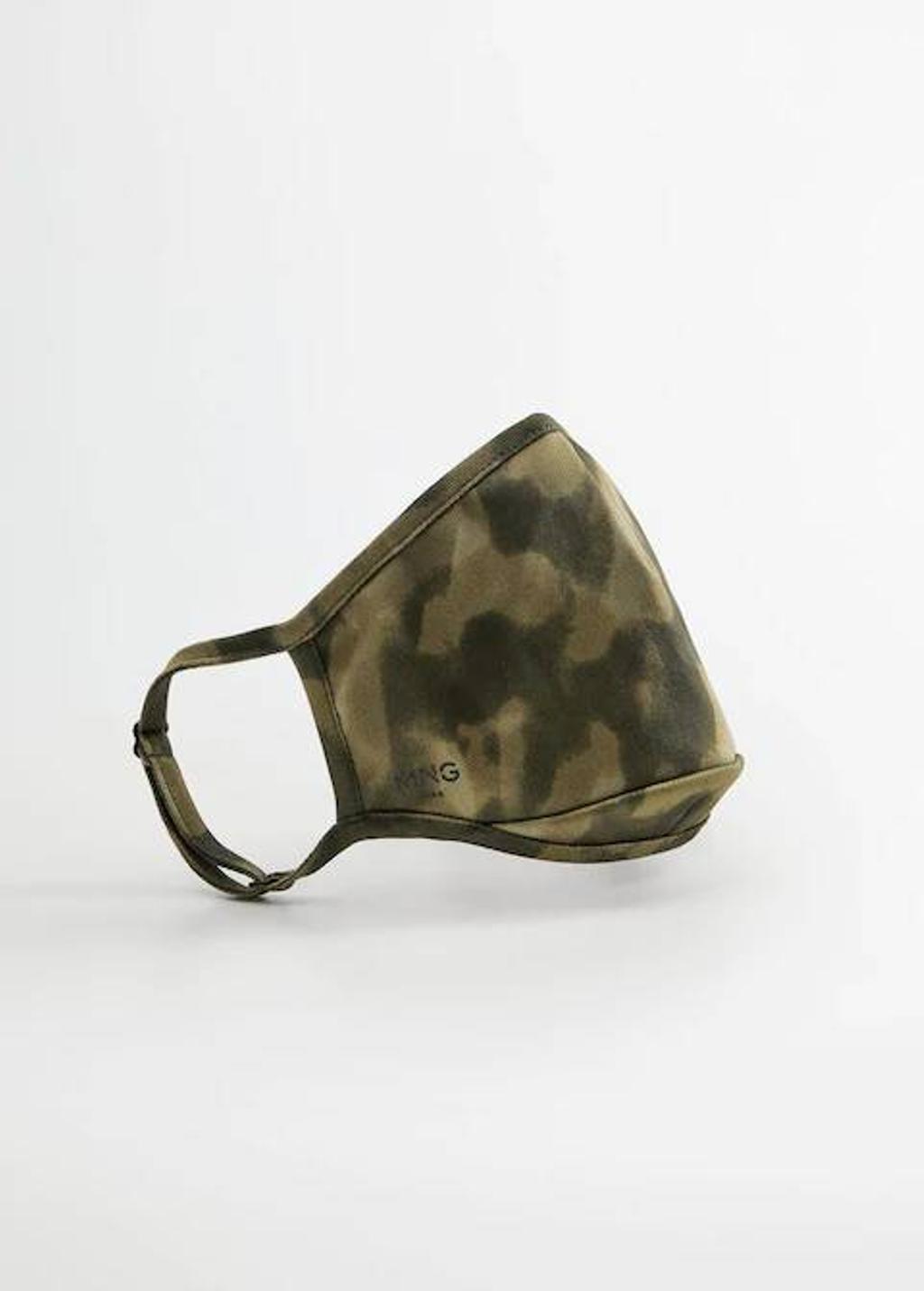 Mascarilla de camuflaje reutilizable de Mango