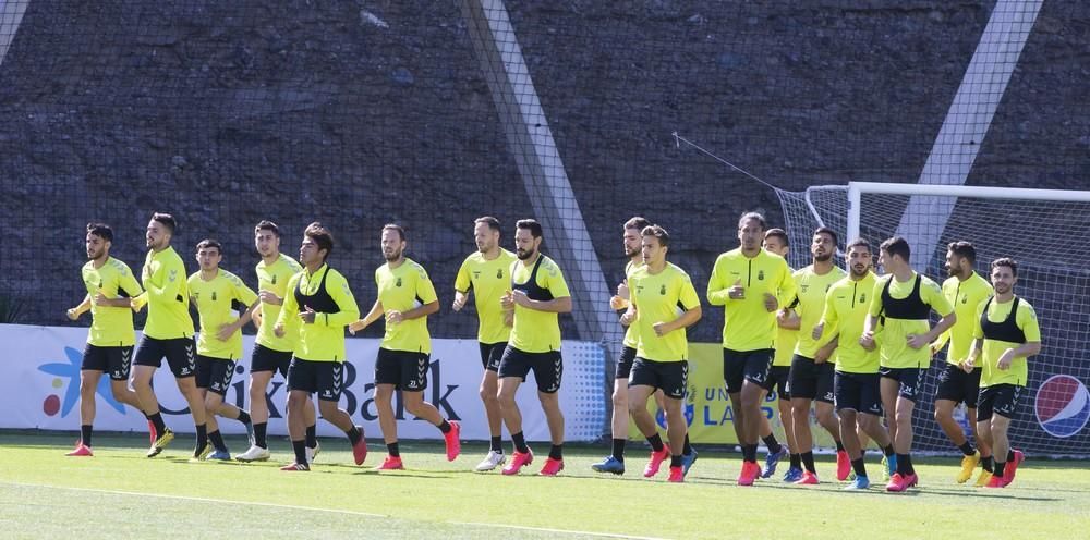 Entrenamiento de la UD Las Palmas