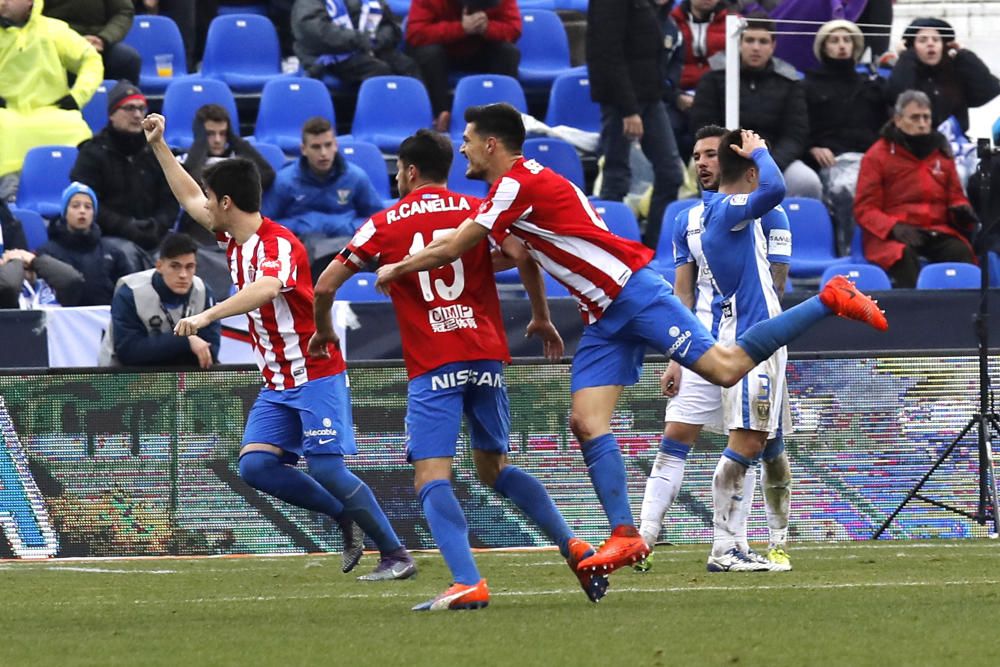 Leganés - Sporting, en imágenes