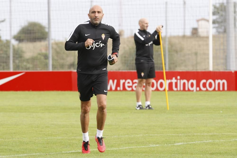 Entrenamiento del Sporting