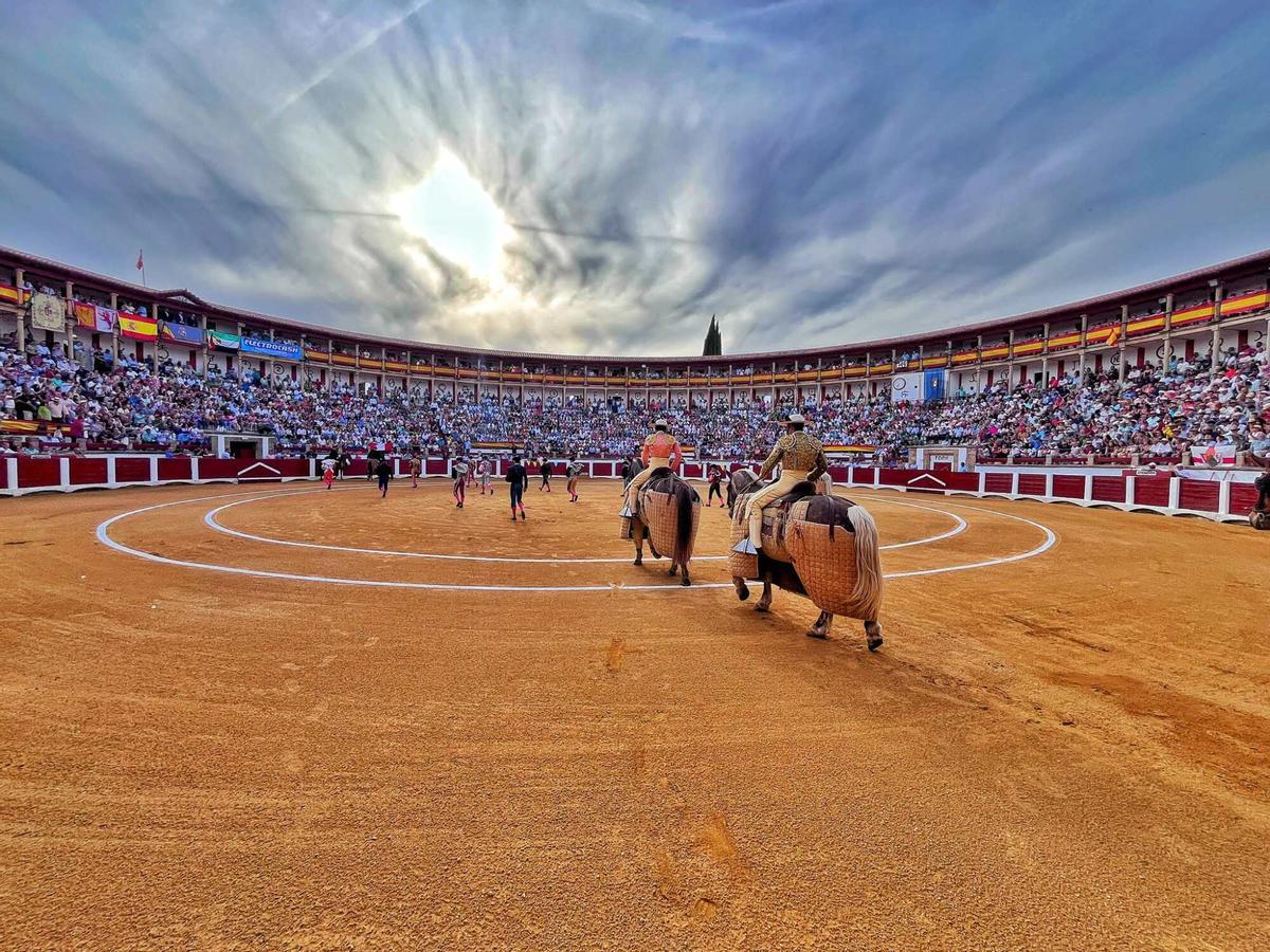 Paseíllo en la Feria de Cáceres del año pasado.