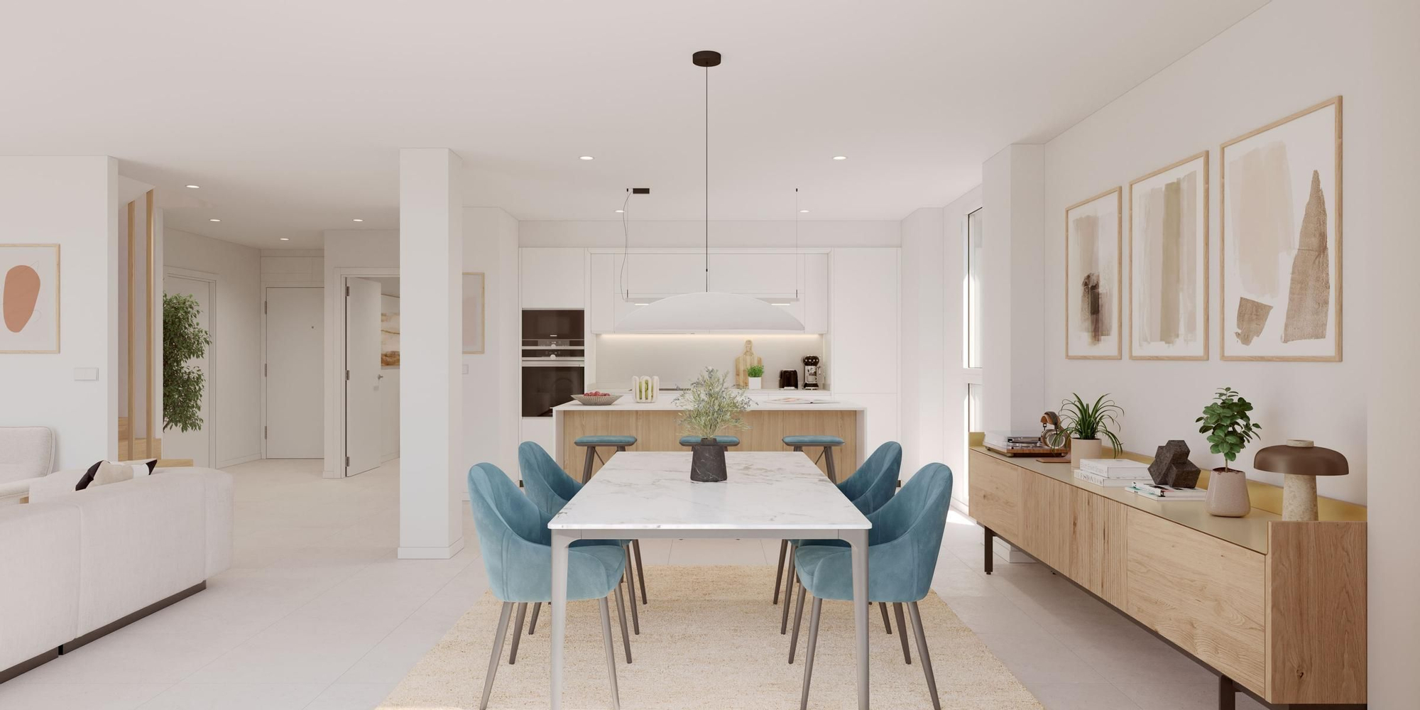 A la venta los primeros chalés de Jardín de Vega Residencial en Oleiros