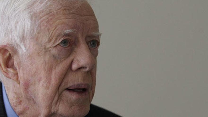 El expresidente estadounidense Jimmy Carter