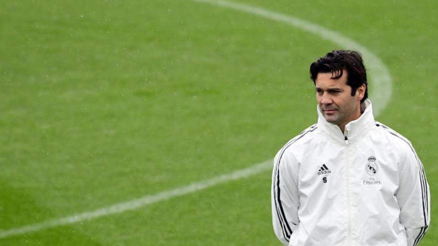 Solari dirige su primer entrenamiento como técnico del Real Madrid