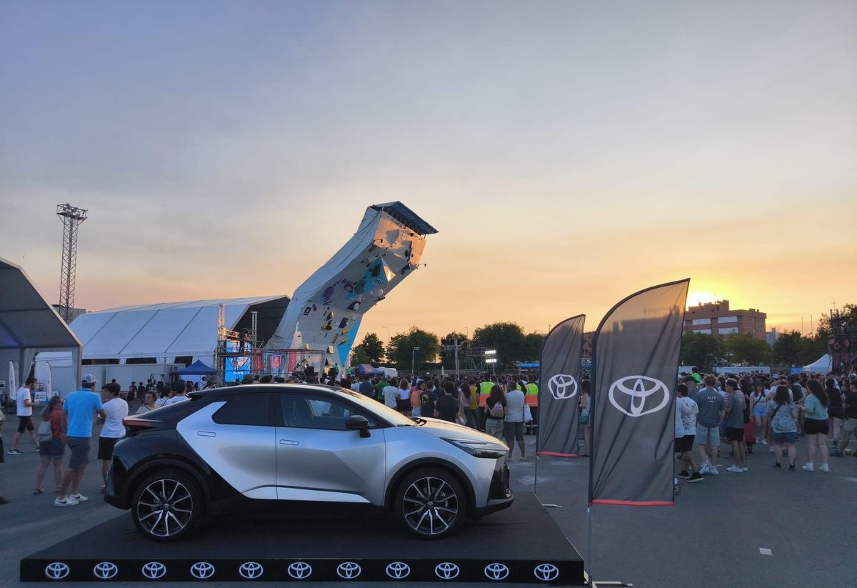 Toyota ha pratrocinado la IFSC Climbing World Cup Comunidad de Madrid 2025