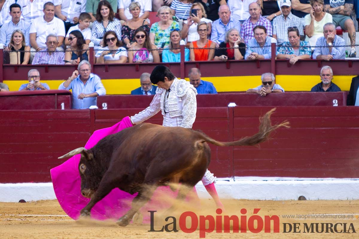 Segunda corrida de la Feria Taurina de Murcia (Castella, Manzanares y Talavante)