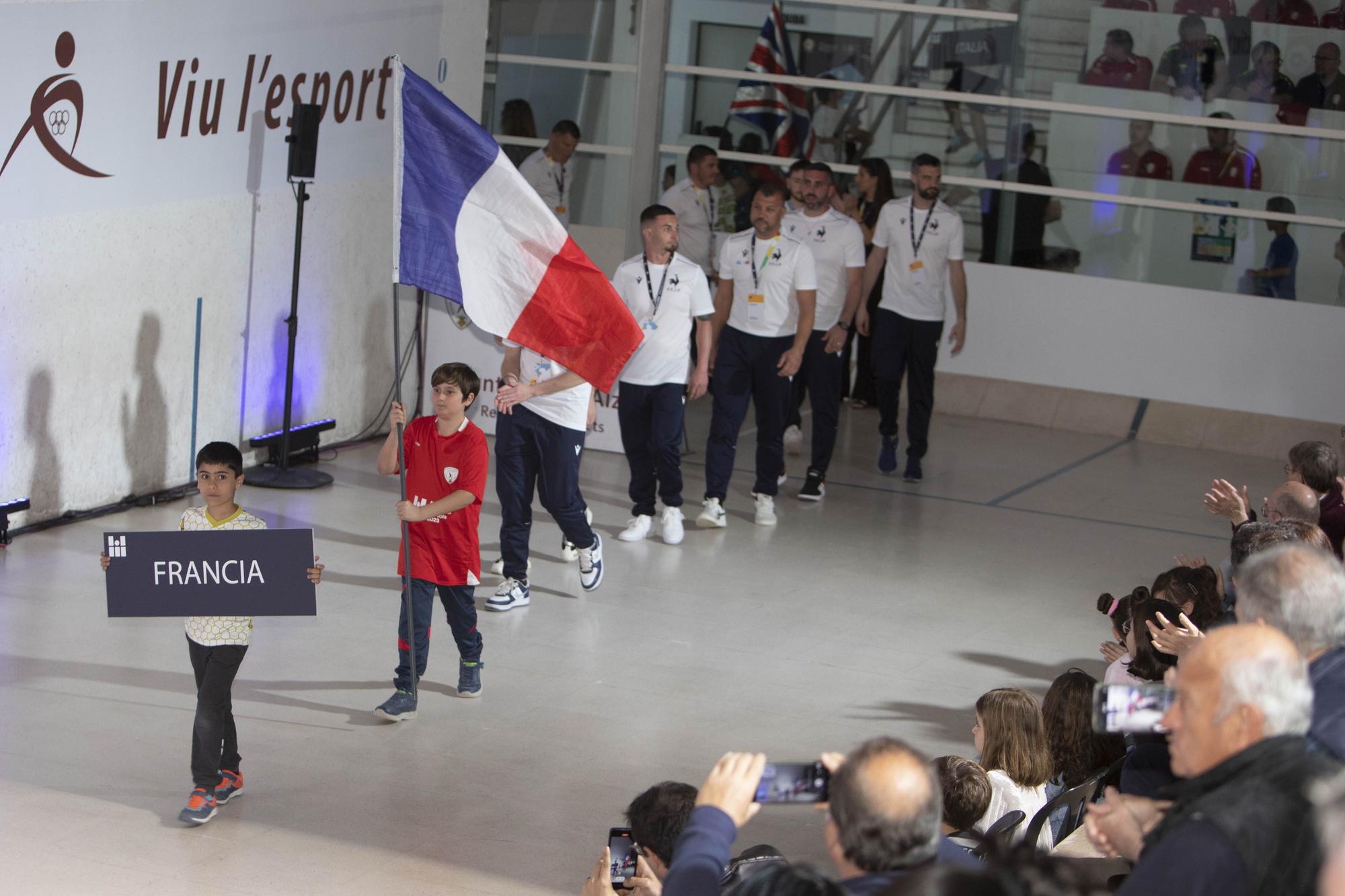 Las mejores imágenes de la gala inaugural del Mundial de Pilota de Alzira