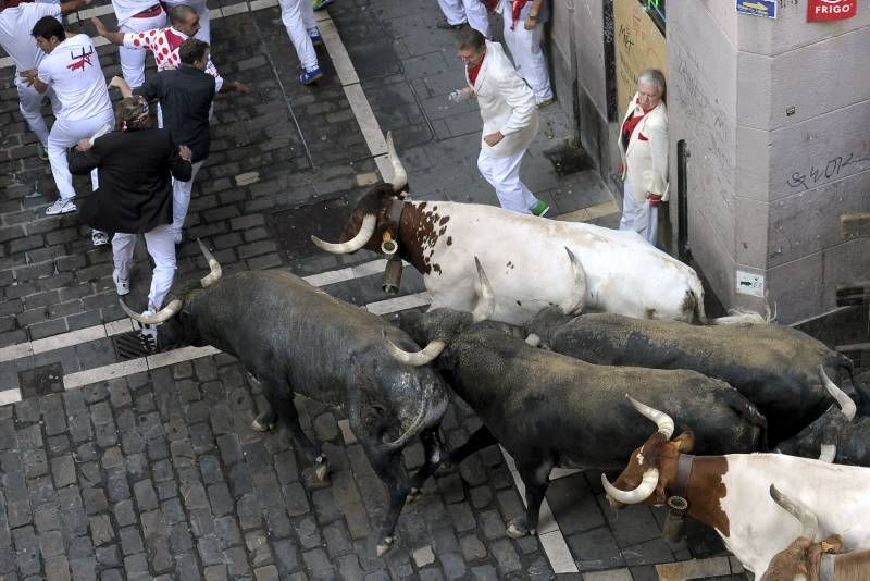 Último encierro de las Fiestas de San Fermín 2015