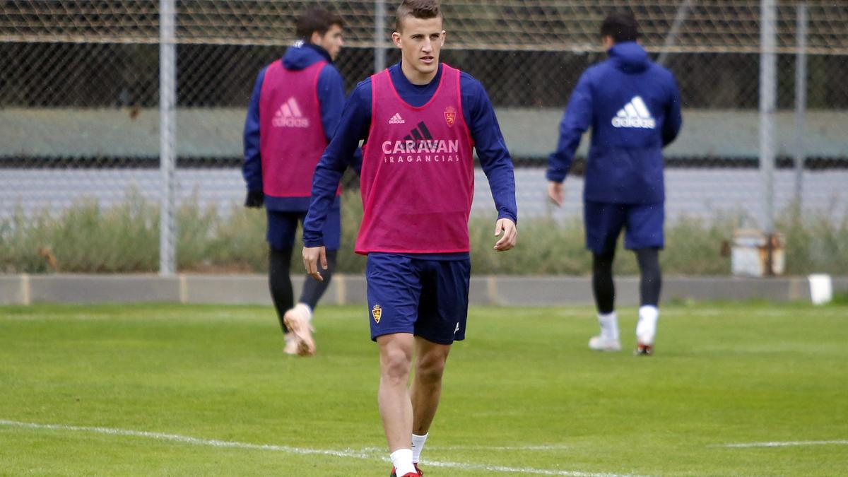 Nieto, durante un entrenamiento del equipo en una imagen de archivo.