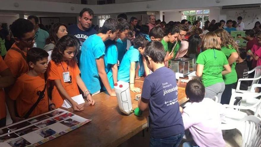 Organizan para los escolares un campamento científico