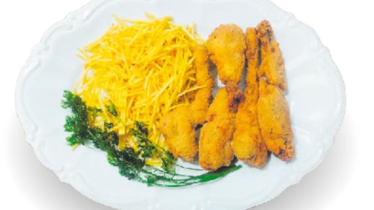 Costelles d'anyell a la pera