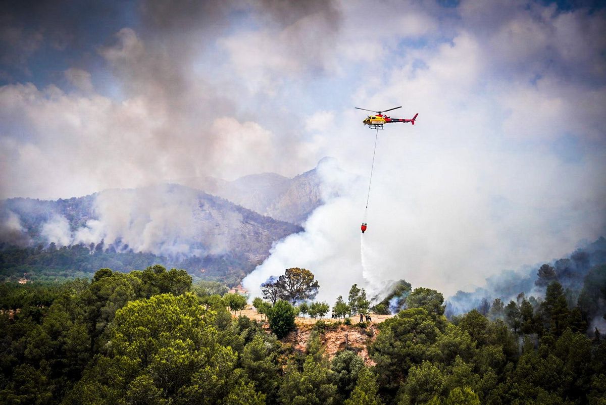 Fuego en Baix Ebre este martes
