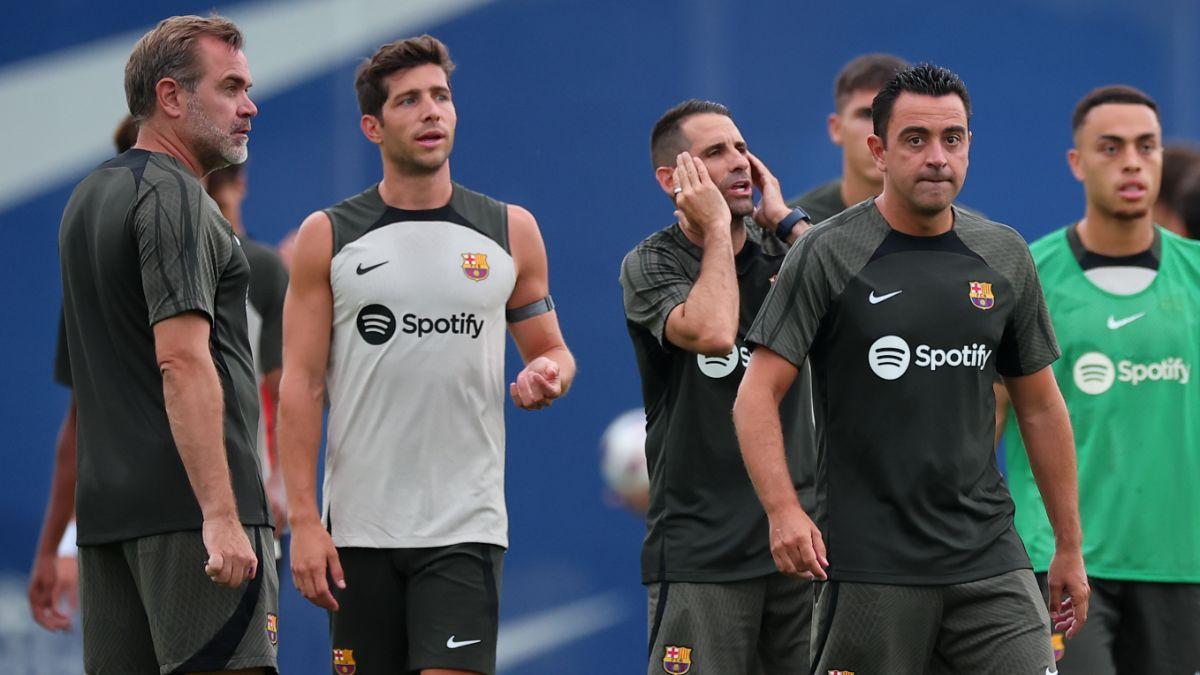 Sergi Roberto es la prolongación de Xavi sobre el terreno de juego