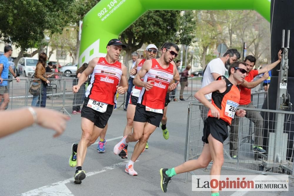 Media Maratón de Murcia: comienzo de la segunda vuelta