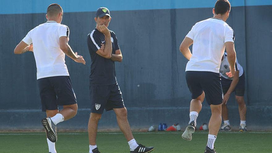 Juan Ramón López Muñiz, técnico del Málaga CF.