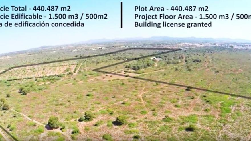 El cemento amenaza la zona litoral de Cala Falcó