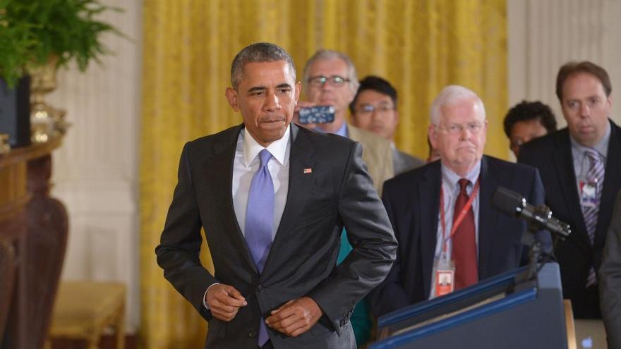 Trump trata de medirse  con Obama