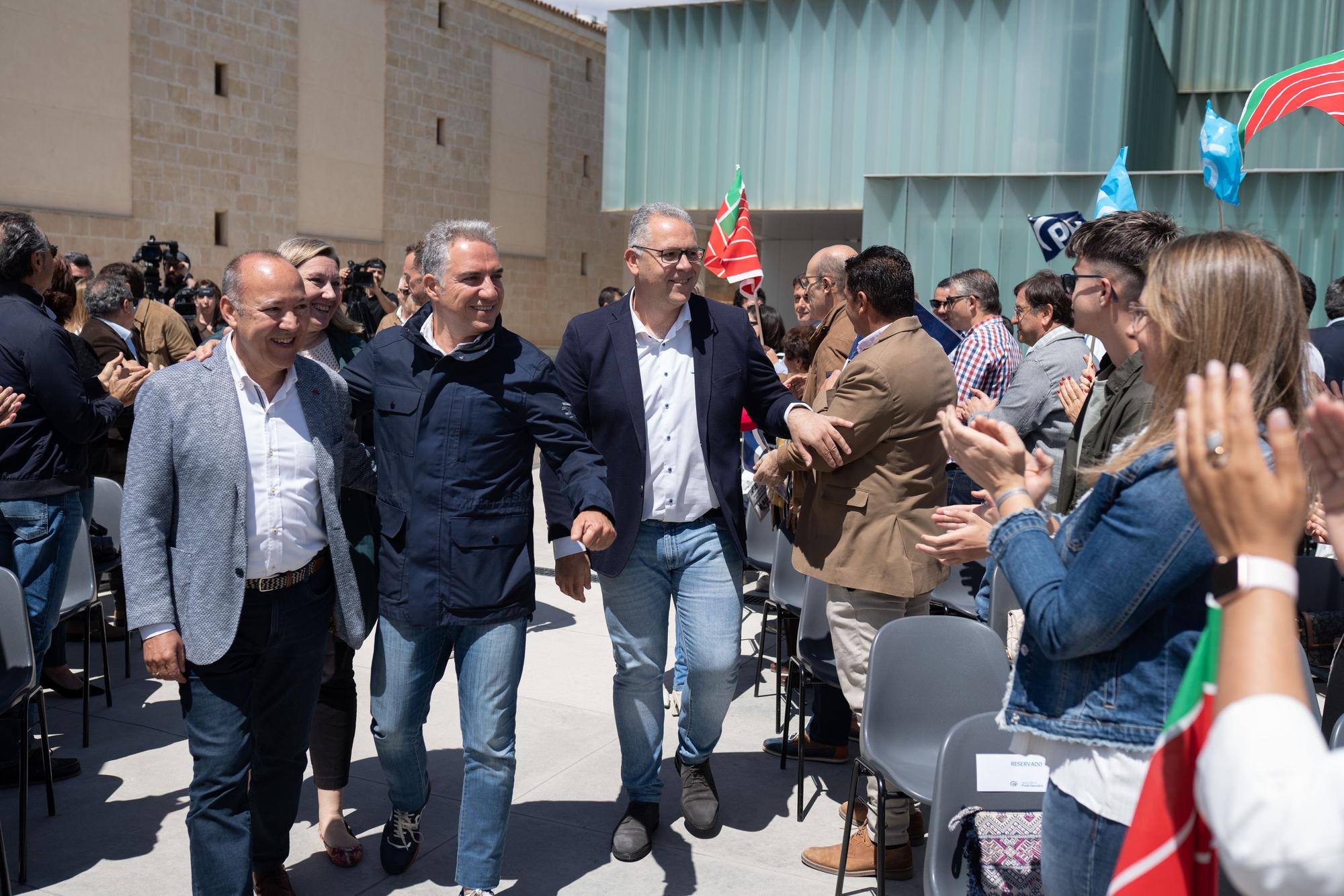 Acto del Partido Popular (PP) de Zamora en apoyo a Jesús María Prada