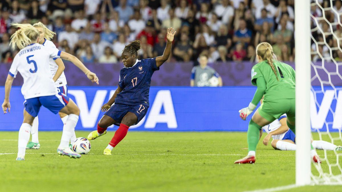 Baltimore marcó el segundo gol de Francia ante Inglaterra