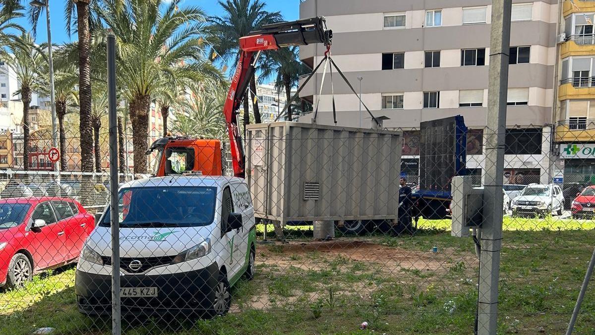Últimos trabajos de descontaminación.
