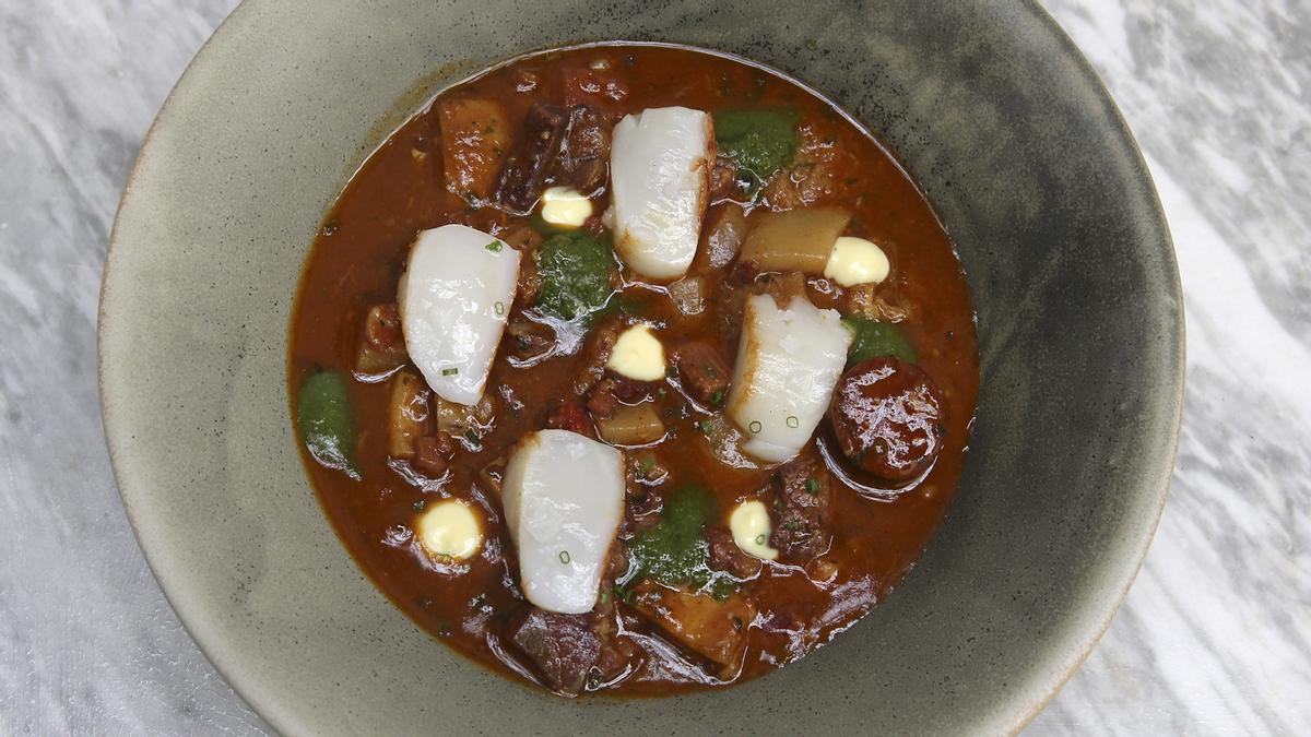 Un plato de capipota de la Fonda Pepa