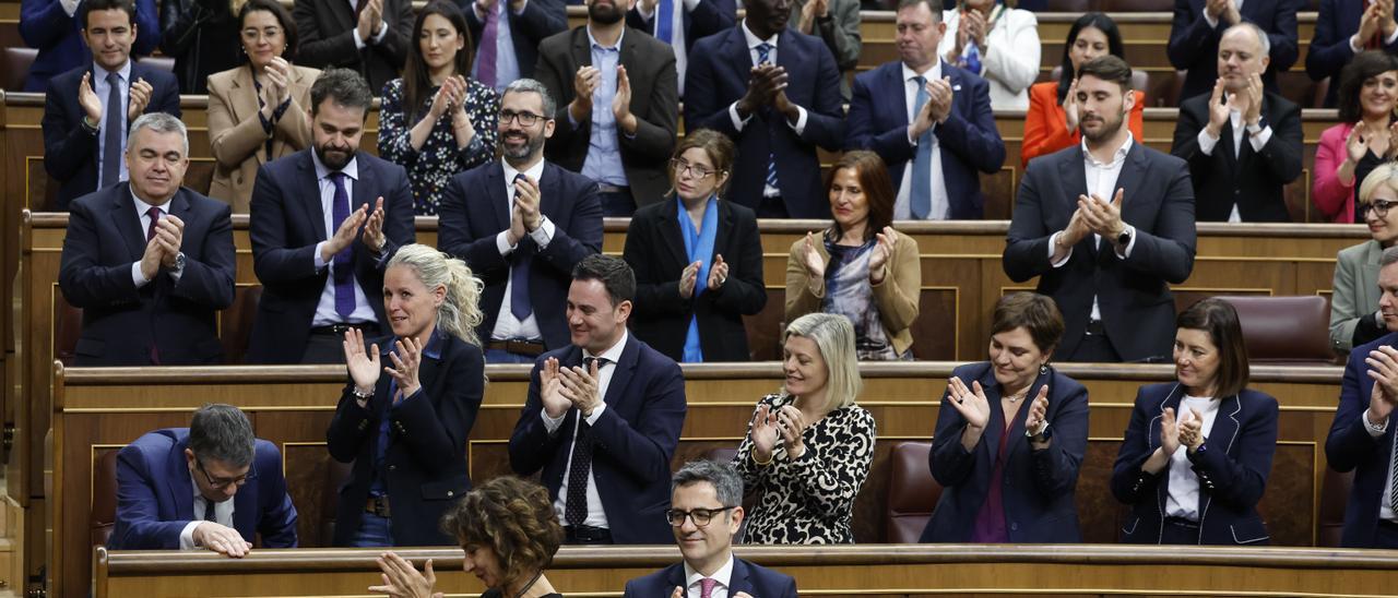 Pleno en el Congreso para la aprobación de la ley de amnistía