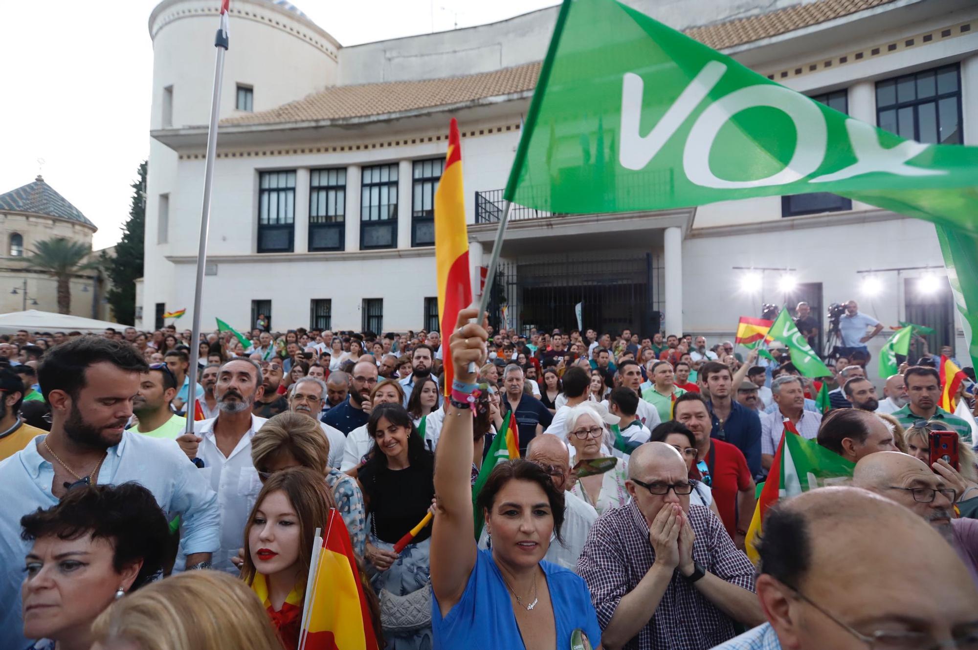 El mitin de Abascal y Olona en Lucena