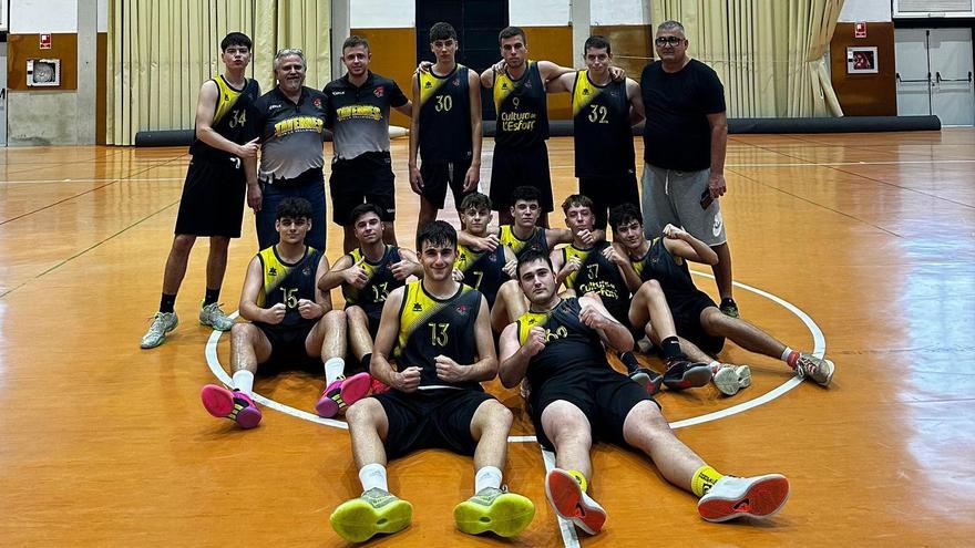 El CB Tavernes, finalista de la Lliga Valenciana en categoría júnior masculina