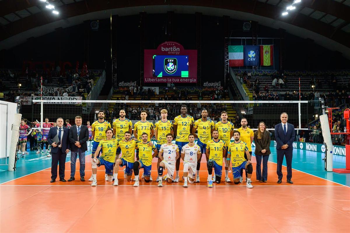 «Estamos orgullosos», el sentir del CV Guaguas tras su paso por la CEV Champions League