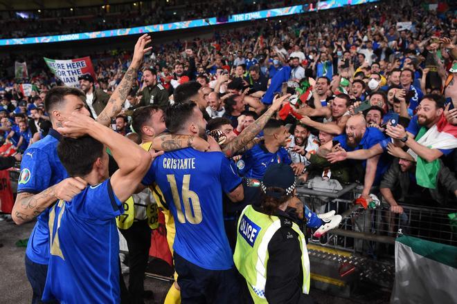 La celebración más loca de Italia tras ganar la Eurocopa