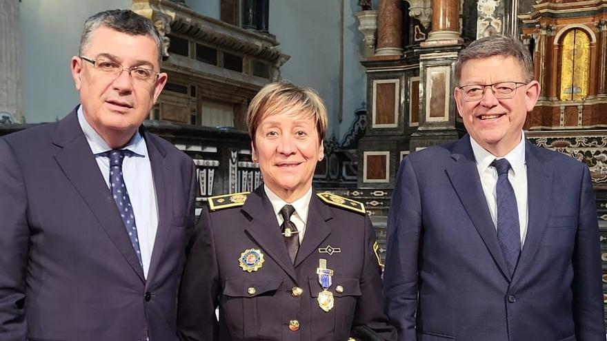 La comisaria jefa de la Policía Local de Villena, medalla de oro al Mérito Policial